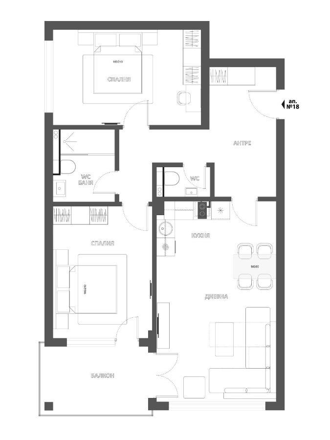 Premium Apartment Villa Aristo Sveti Vlas Dış mekan fotoğraf